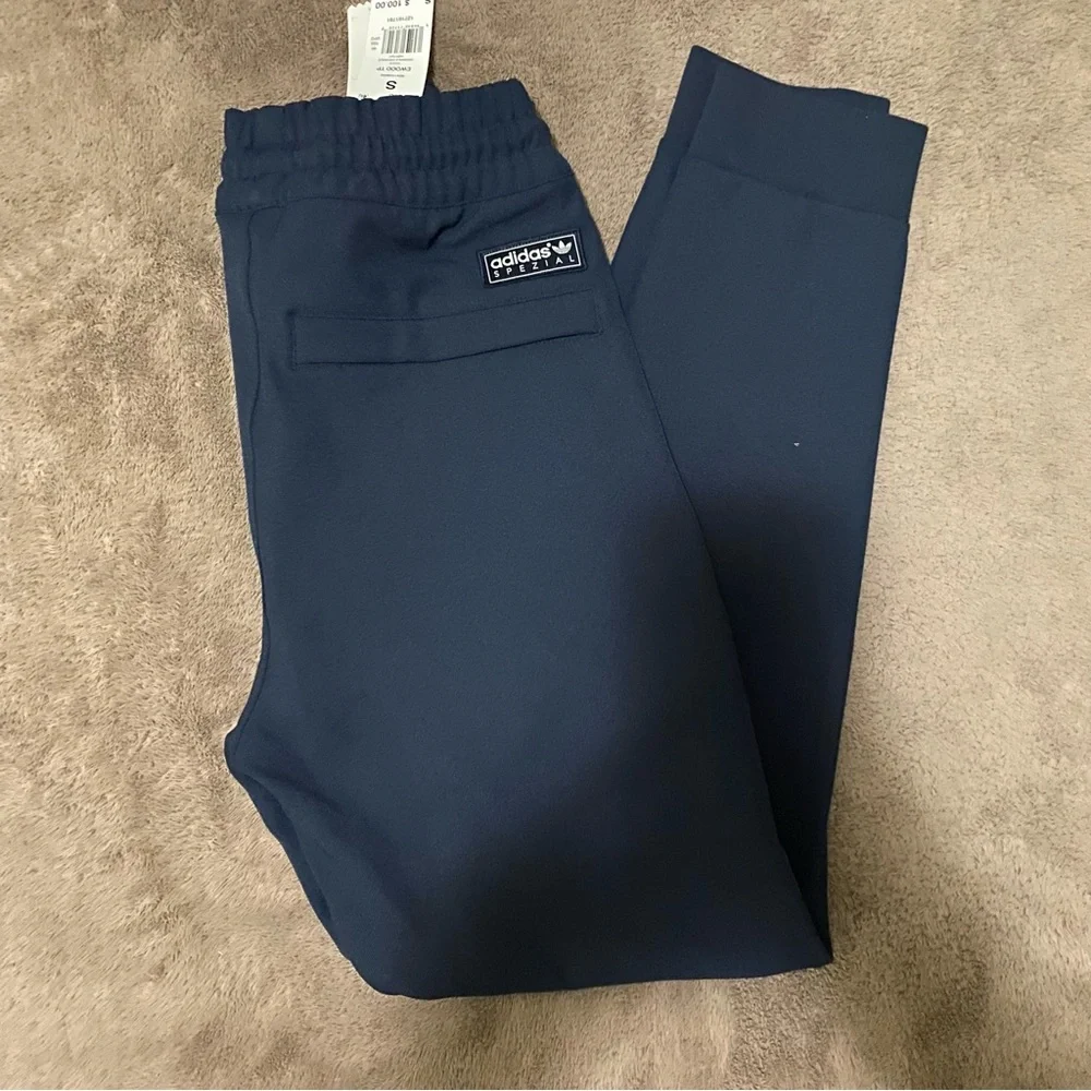 Adidas Spezial Pants size S Navy Color NWT - Picture 2 of 5
